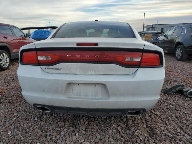 2C3CDXBG1DH563536 - 2013 DODGE CHARGER SE WHITE photo 6