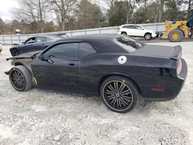 2C3CDYAG4CH130900 - 2012 DODGE CHALLENGER SXT BLACK photo 2