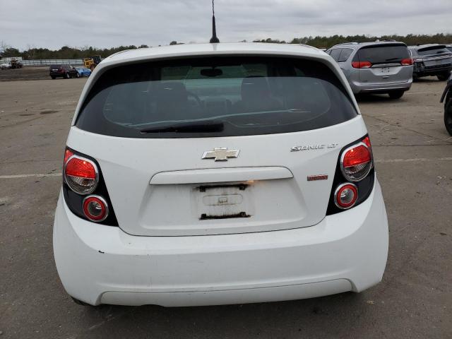 1G1JC6SB1E4238297 - 2014 CHEVROLET SONIC LT WHITE photo 6