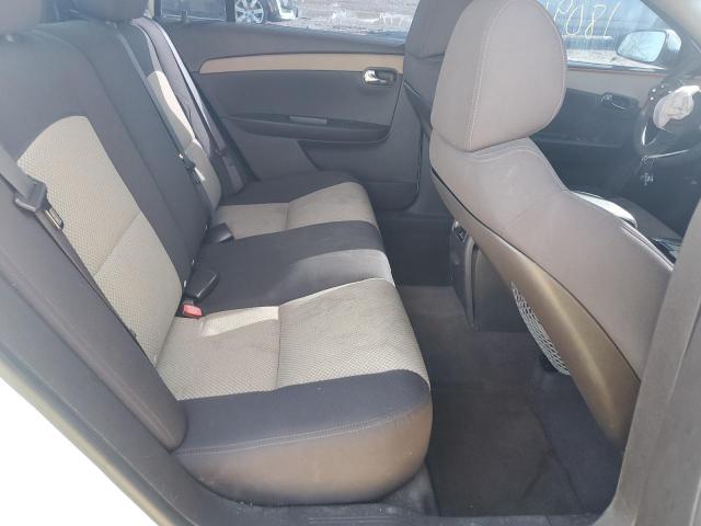 1G1ZC5E05CF161278 - 2012 CHEVROLET MALIBU 1LT WHITE photo 10