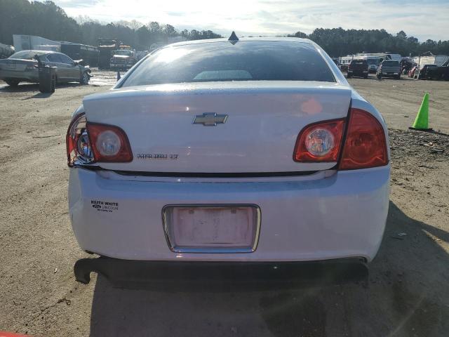 1G1ZC5E05CF161278 - 2012 CHEVROLET MALIBU 1LT WHITE photo 6