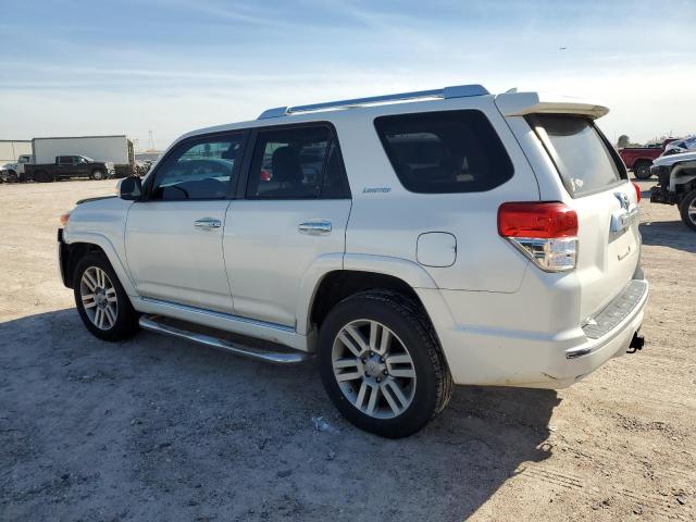 JTEBU5JRXA5004743 - 2010 TOYOTA 4RUNNER SR5 WHITE photo 2