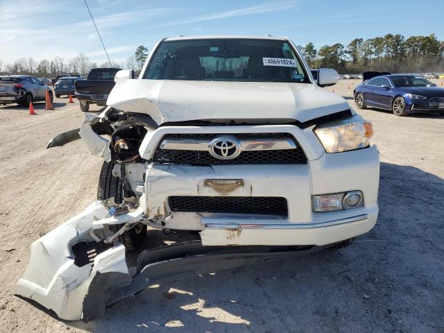 JTEBU5JRXA5004743 - 2010 TOYOTA 4RUNNER SR5 WHITE photo 5