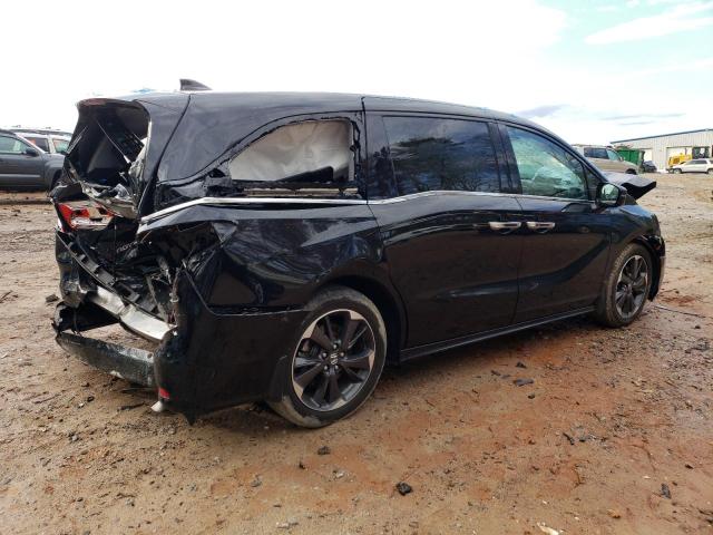 5FNRL6H93NB017873 - 2022 HONDA ODYSSEY ELITE Սև լուսանկար 3