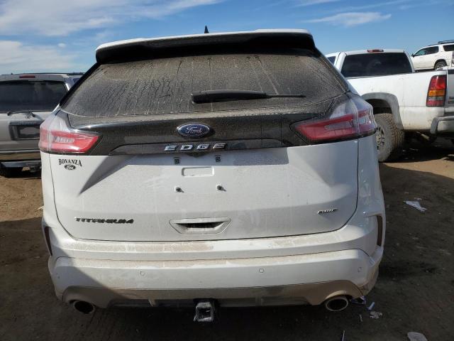 2FMPK4K97MBA58943 - 2021 FORD EDGE TITANIUM WHITE photo 6