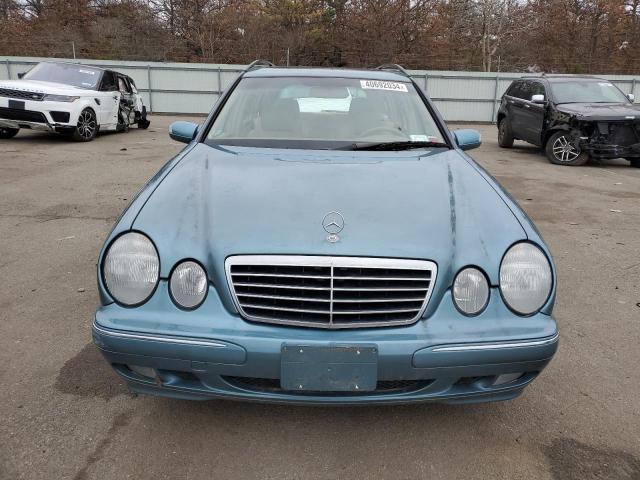 WDBJH65J12X075266 - 2002 MERCEDES-BENZ E 320 BLUE photo 5