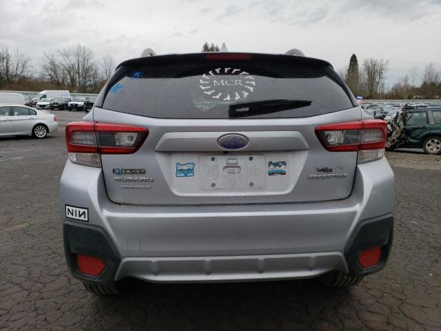 JF2GTAPC8N8223876 - 2022 SUBARU CROSSTREK PREMIUM SILVER photo 6