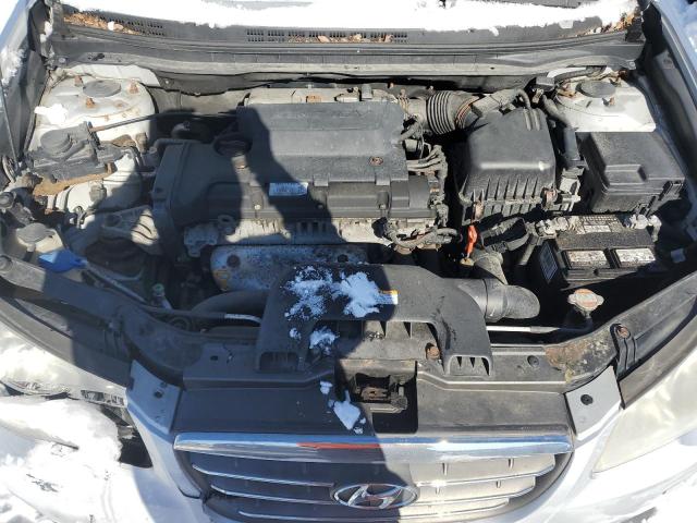 KMHDU46D88U403800 - 2008 HYUNDAI ELANTRA GLS SILVER photo 11