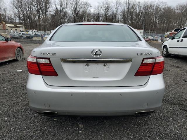 JTHBL46F475039009 - 2007 LEXUS LS 460 SILVER photo 6