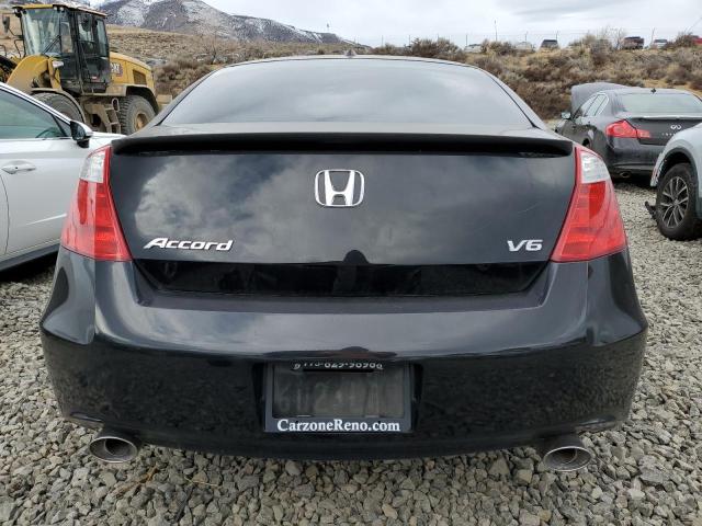 1HGCS2B89AA006365 - 2010 HONDA ACCORD EXL BLACK photo 6