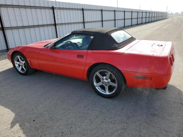 1G1YY33P9P5103137 - 1993 CHEVROLET CORVETTE RED photo 2