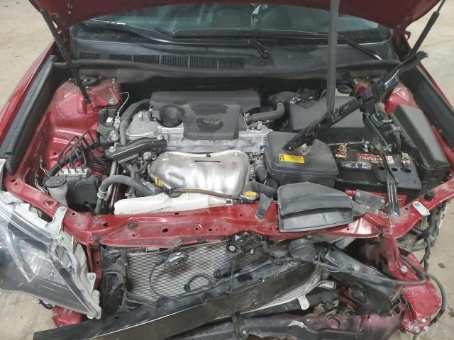 4T1BF1FK7DU700033 - 2013 TOYOTA CAMRY L RED photo 11