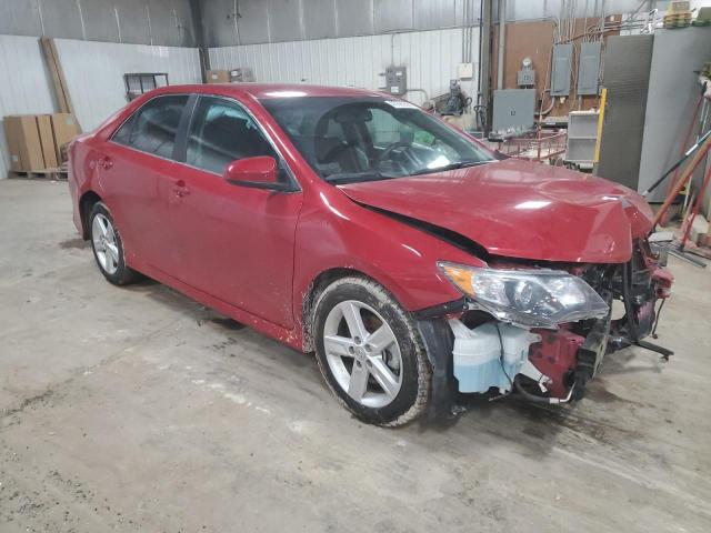 4T1BF1FK7DU700033 - 2013 TOYOTA CAMRY L RED photo 4