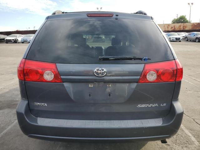 5TDZK23C98S115918 - 2008 TOYOTA SIENNA CE GRAY photo 6