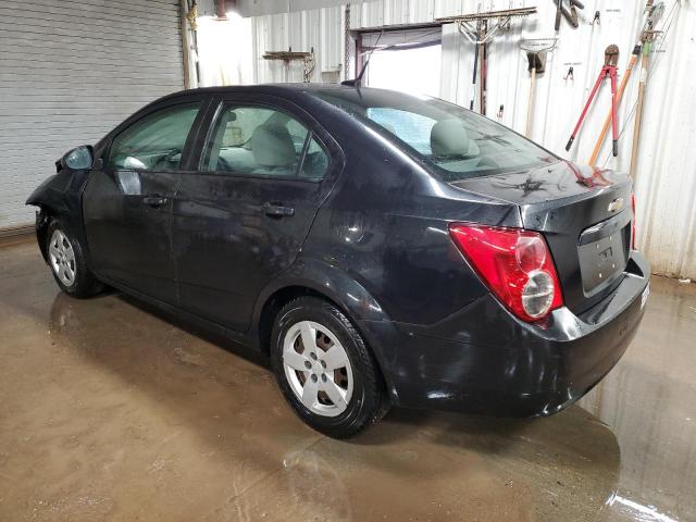 1G1JA5SH0E4121959 - 2014 CHEVROLET SONIC LS BLACK photo 2