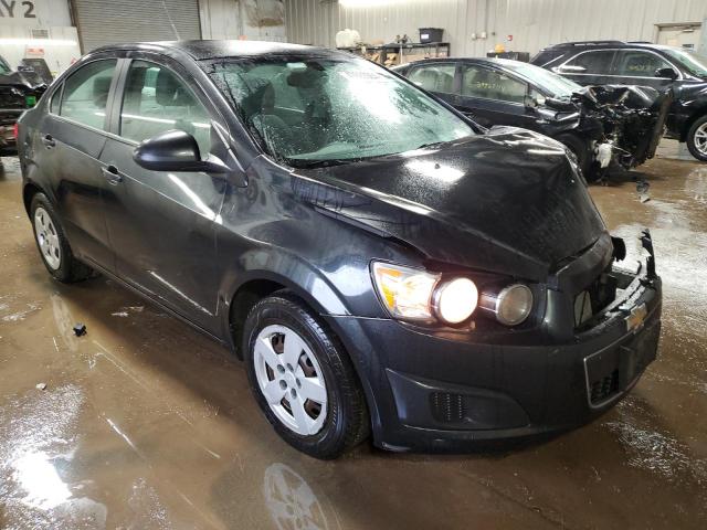 1G1JA5SH0E4121959 - 2014 CHEVROLET SONIC LS BLACK photo 4