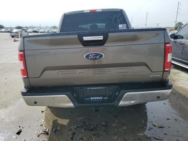 1FTEW1CP8JFA27237 - 2018 FORD F150 SUPERCREW TAN photo 6