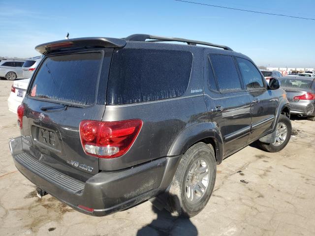 5TDBT48A67S281698 - 2007 TOYOTA SEQUOIA LIMITED GRAY photo 3