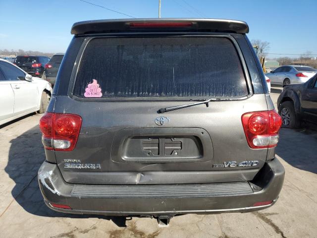 5TDBT48A67S281698 - 2007 TOYOTA SEQUOIA LIMITED GRAY photo 6