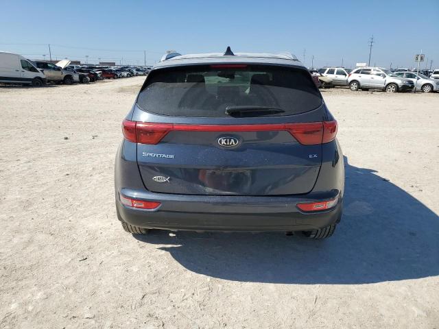 KNDPN3AC6H7234348 - 2017 KIA SPORTAGE EX BLUE photo 6