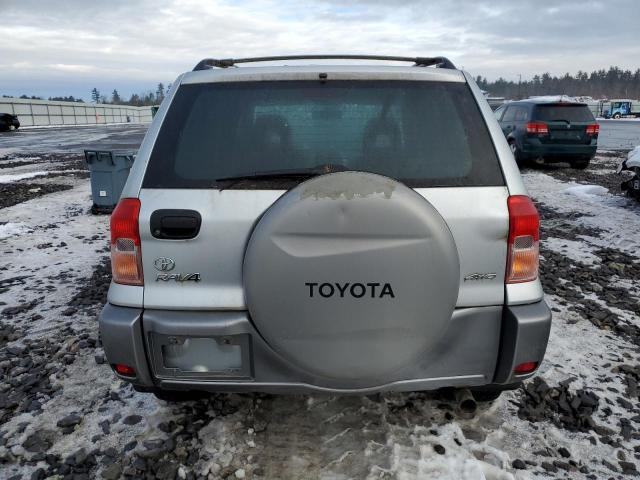 JTEHH20V020159229 - 2002 TOYOTA RAV4 SILVER photo 6