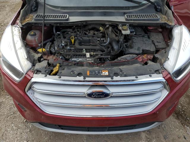 1FMCU0GD8KUB62623 - 2019 FORD ESCAPE SE RED photo 11