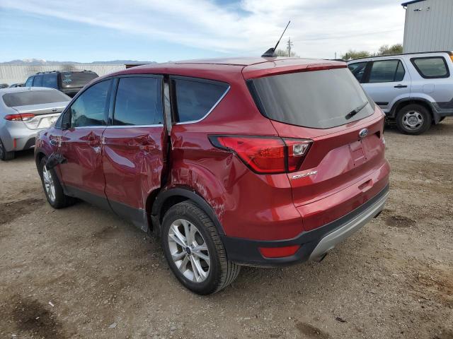 1FMCU0GD8KUB62623 - 2019 FORD ESCAPE SE RED photo 2