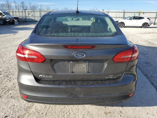 1FADP3F24GL251867 - 2016 FORD FOCUS SE GRAY photo 6