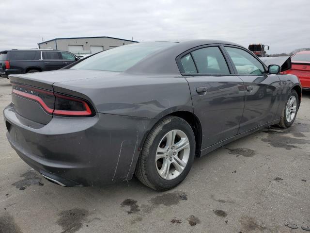 2C3CDXBG3GH188107 - 2016 DODGE CHARGER SE GRAY photo 3