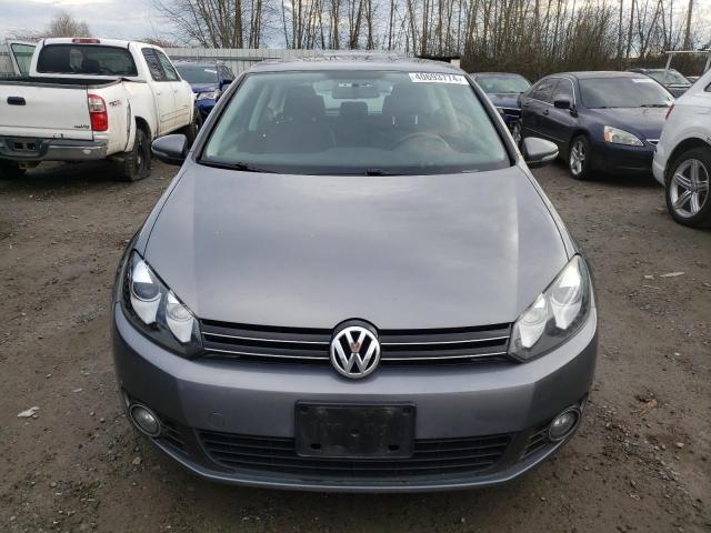 WVWBM7AJ5CW243009 - 2012 VOLKSWAGEN GOLF GRAY photo 5