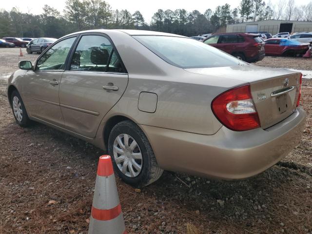 JTDBE32K140271083 - 2004 TOYOTA CAMRY LE CREAM photo 2