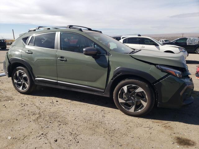 4S4GUHM68R3711906 - 2024 SUBARU CROSSTREK LIMITED GREEN photo 4