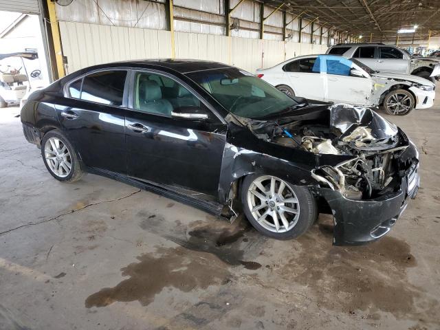 1N4AA5APXDC847810 - 2013 NISSAN MAXIMA S BLACK photo 4