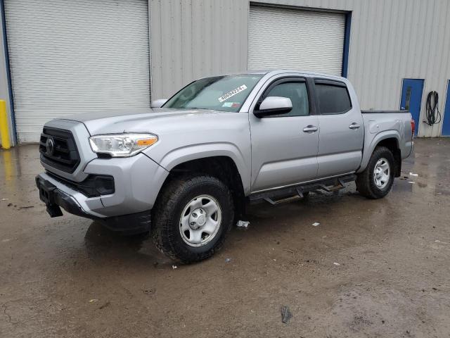 3TYCZ5AN7MT040772 - 2021 TOYOTA TACOMA DOUBLE CAB SILVER photo 1