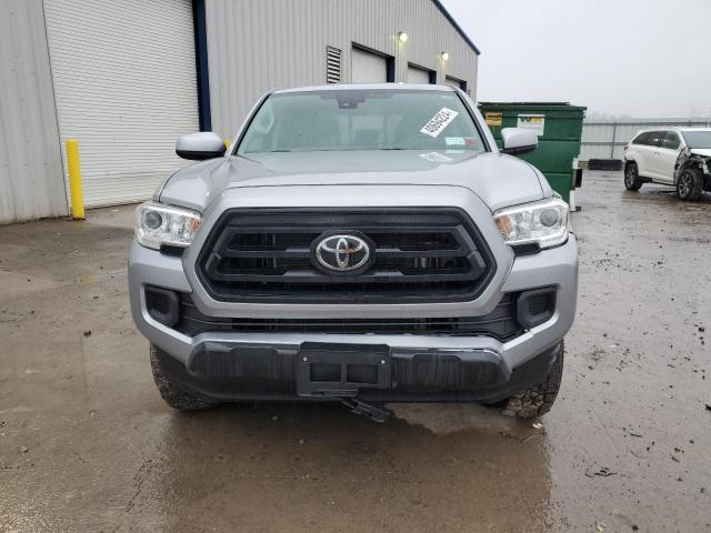 3TYCZ5AN7MT040772 - 2021 TOYOTA TACOMA DOUBLE CAB SILVER photo 5