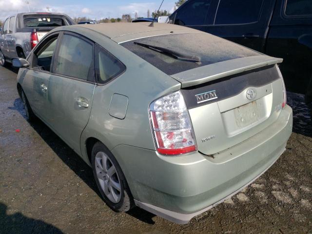 JTDKB20U587721614 - 2008 TOYOTA PRIUS GREEN photo 2