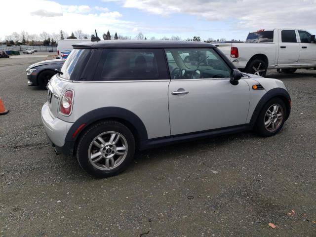 WMWSU3C5XDT547980 - 2013 MINI COOPER SILVER photo 3