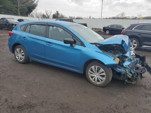 4S3GTAA62J1726422 - 2018 SUBARU IMPREZA BLUE photo 4