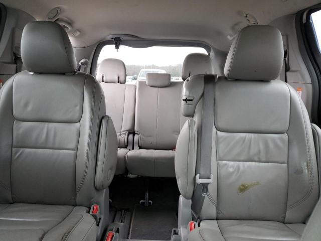 5TDYK3DC3FS637103 - 2015 TOYOTA SIENNA XLE WHITE photo 10