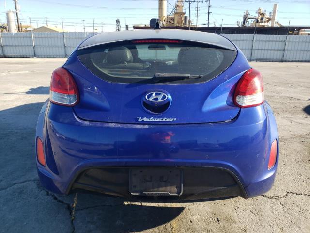 KMHTC6AD0DU118293 - 2013 HYUNDAI VELOSTER BLACK photo 6