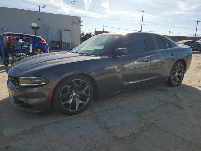 2C3CDXCT1GH247389 - 2016 DODGE CHARGER R/T CHARCOAL photo 1