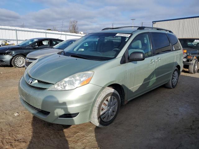 5TDZA23C96S499067 - 2006 TOYOTA SIENNA CE GREEN photo 1