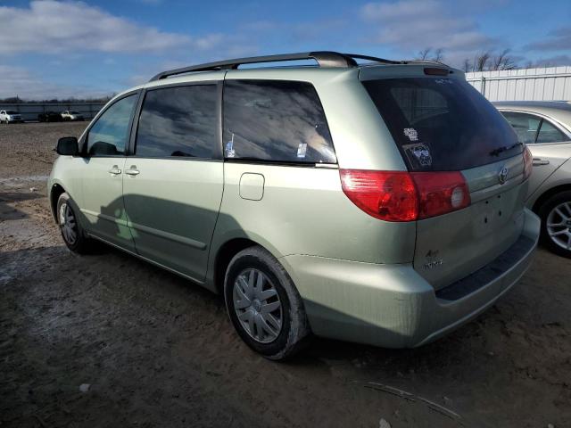 5TDZA23C96S499067 - 2006 TOYOTA SIENNA CE GREEN photo 2