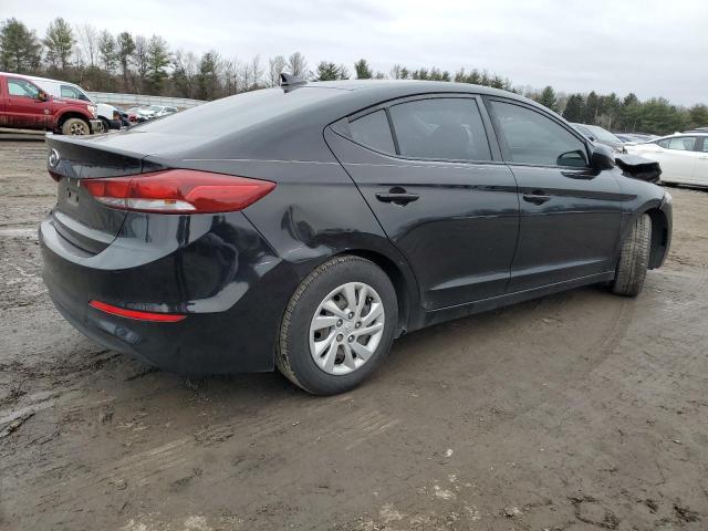 KMHD74LF9HU433014 - 2017 HYUNDAI ELANTRA SE BLACK photo 3