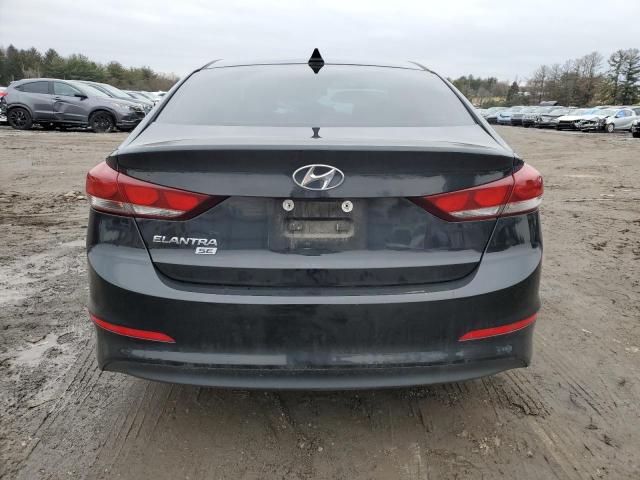 KMHD74LF9HU433014 - 2017 HYUNDAI ELANTRA SE BLACK photo 6