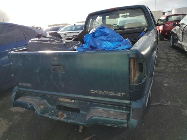 1GCCS19W1T8108086 - 1996 CHEVROLET S TRUCK S10 GREEN photo 6