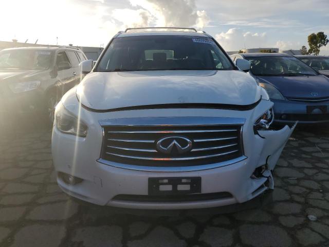 5N1AL0MN7FC552230 - 2015 INFINITI QX60 WHITE photo 5