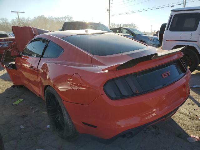 1FA6P8CF4G5309252 - 2016 FORD MUSTANG GT ORANGE photo 2