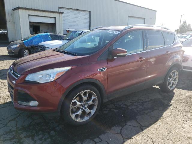 1FMCU9J96EUD81061 - 2014 FORD ESCAPE TITANIUM RED photo 1