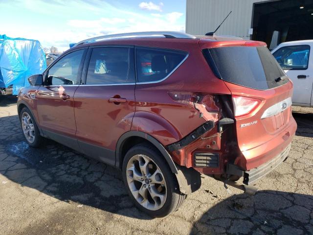 1FMCU9J96EUD81061 - 2014 FORD ESCAPE TITANIUM RED photo 2